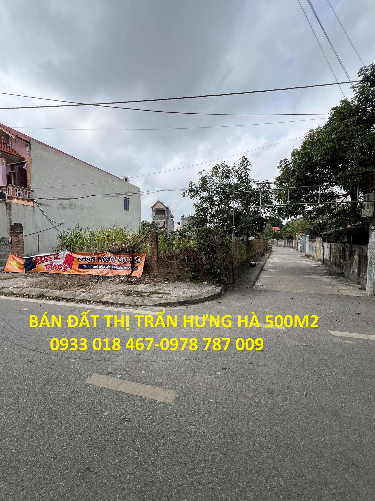 Bán đất thị trấn hưng hà, thái bình 3000m2-6tr/m2-0933 018 467-0978 787 009