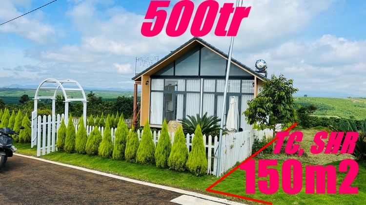 BÁN GẤP 150M2 VIEW HỒ, ĐỒI NGHĨ DƯỠNG SIÊU ĐẸP TẠI BẢO LỘC CHỈ 480TR TC,SHR